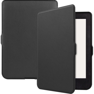 Púzdro PROTEMIO 63902 LEATHER Zaklápací obal Kobo Nia čierny