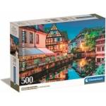 Clementoni Puzzle 500 Compact Strasbourg old town