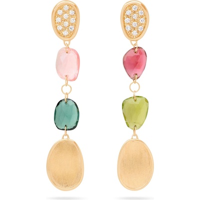 Marco Bicego Zlaté Náušnice Lunaria Color OB1899-B TM01 Y
