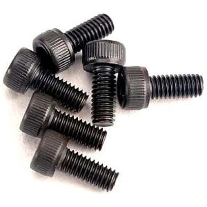 Traxxas винт с вътрешен шестостен M2.5x6mm цилиндрична глава (6)