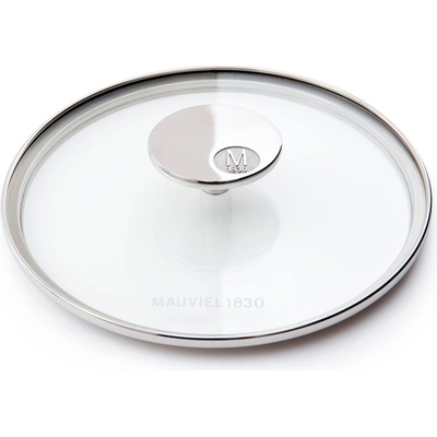 Mauviel skleněná poklice s nerezovým úchytem 16cm