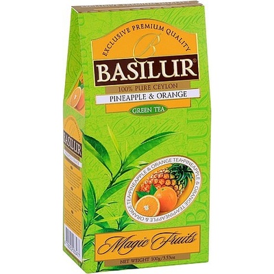 Basilur Magic Green Pineapple & Orange papír 100 g