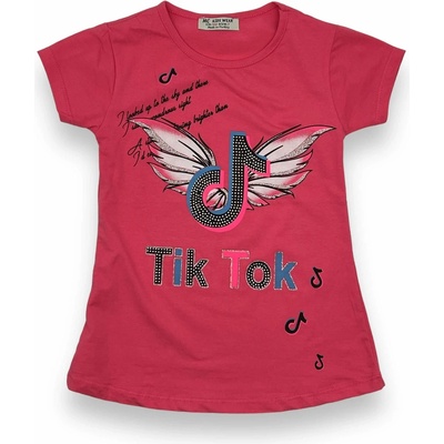 Mc kids wear dívčí růžová tričko TIKTOK růžová