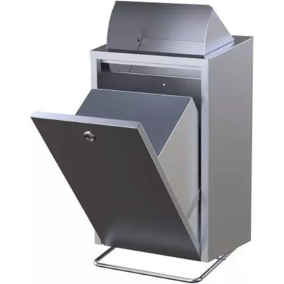 Alda Nástěnný nášlapný koš 30 l