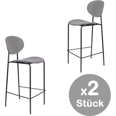 White Label Donny 96 cm šedé 2 ks