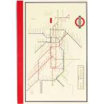Rex London Тетрадка 60 стр. A5 Heritage Tube Map - Rex London (30442)