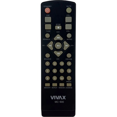 GENERAL VIVAX MC-600 - съвместимо дистанционно управление на марката General (MC-600)