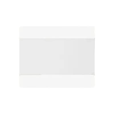 Samolepicí vyznačovací kapsy WT-5118, 1/3 A4 uzavřená – PVC, bílá, 236×180 mm, balení 10 ks