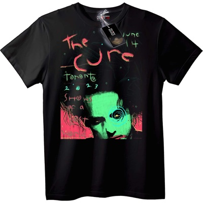NOONEBRAND Тениска The Cure Торонто 2023 - 5XL, Black