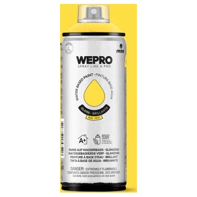 Wepro Water Samba 400 ml žltá lesklá
