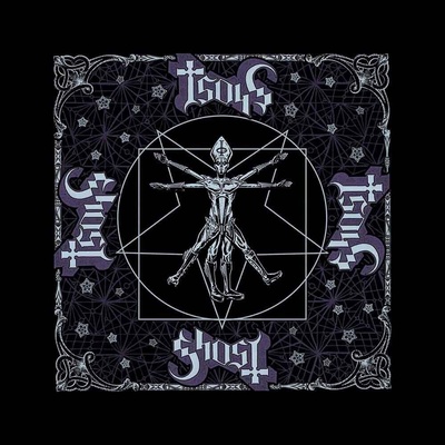 Ghost Шал Vitruvian Ghost Black (B067)