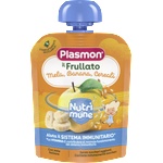 Plasmon Плодова закуска Нутримюн ябълка, банан и мюсли 6м+ 85г - topcho-online