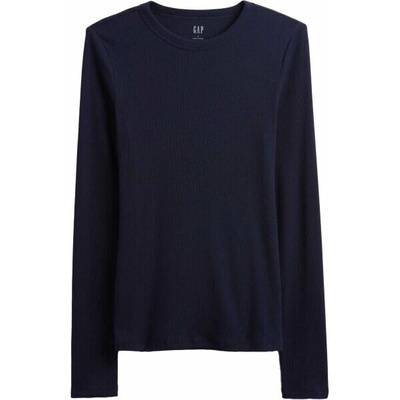 GAP V-FAST LS ESSENTIAL RIB TEE tmavě modrá