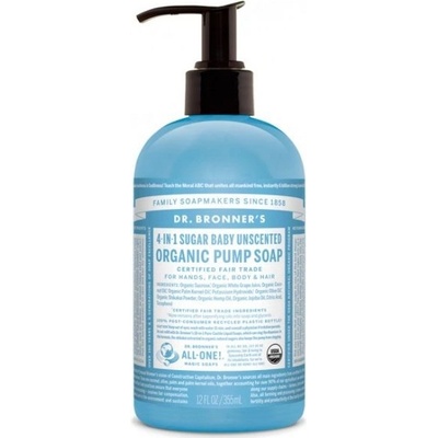 Dr. Bronner’s Baby-Mild tekuté mydlo na telo a vlasy bez parfumácie 710 ml