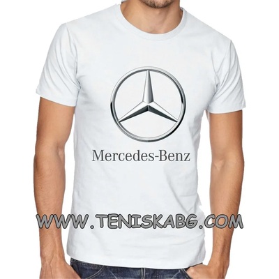 Fruit of the Loom Тениска с емблема - mercedes-benz