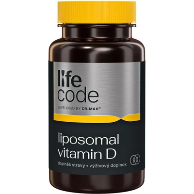 LifeCode developed by Dr. Max Liposomal Vitamin D 90 kapslí