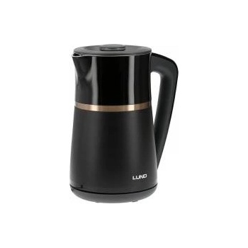 TOYA Electric kettle 1.7l, temperature control, black