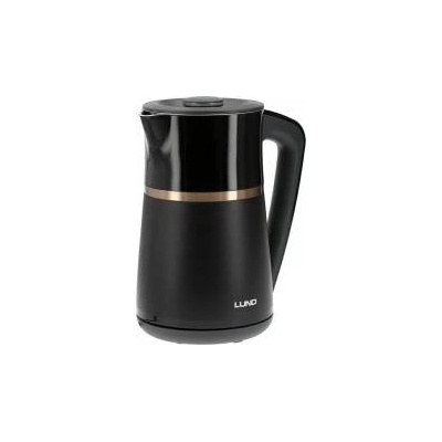 TOYA Electric kettle 1.7l, temperature control, black