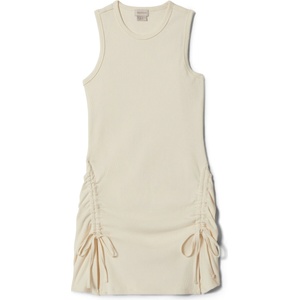Brixton Дамска рокля Brixton Women's Ribbed Cinch Mini Dress - Off White - размер L (134-1755-0114)