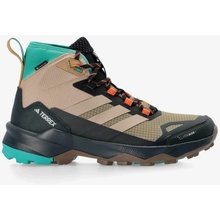 adidas Terrex Skychaser AX5 Mid Gtx Clima pánska outdoorová obuv hnedá čierna strieborná