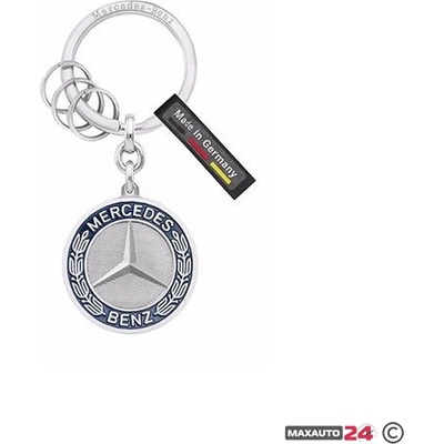 Mercedes-Benz Оригинален ключодържател Mercedes-Benz Stuttgart Silver