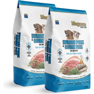 Magnum Iberian Pork & Ocean Fish All Breed 12 kg