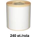 ZINTA Самозалепващи термоетикети 50x50, 240 ет. /ролка (50X50X240-TH)