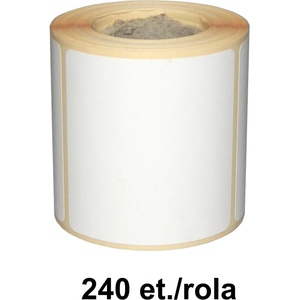 ZINTA Самозалепващи термоетикети 50x50, 240 ет. /ролка (50X50X240-TH)
