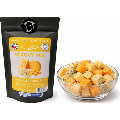 HARRYHO KŘUPAVÉ SÝRY Křupavý sýr Sýrový MIX 100 g