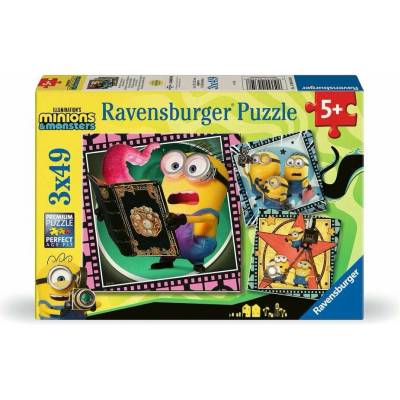 RAVENSBURGER Mimoni a monstra 3x49 dielov