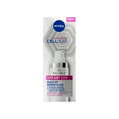 Nivea CLL denní UV sérum fluid OF50 30ml