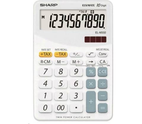 Sharp EL-M332B-WH biela