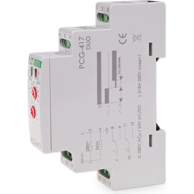 PCG-417 - Přepínač hvězda - trojúhelník, 230V, 16A, 2x NO/NC