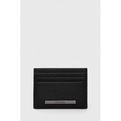 Calvin Klein Кожен калъф за карти Calvin Klein в черно (K50K510892)