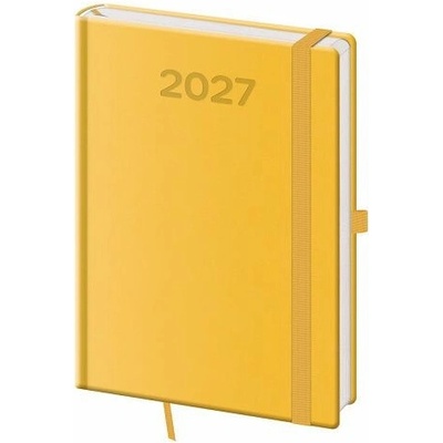 Print Pop DPP422-09-27 A5 denní 2027 žlutá