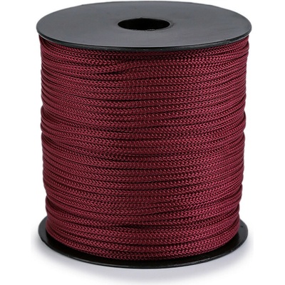 Prima-obchod Pletací a háčkovací příze Anet macrame Ø2 mm 90 g, barva 8 bordó sv. cívka