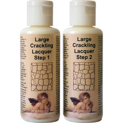 Daily ART Velký Krakelovací lak 2x50 ml – Zboží Dáma