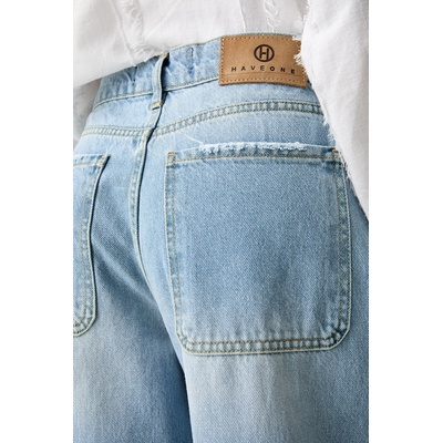 Haveone дънки relaxed fit дамски (PLS.Q051)