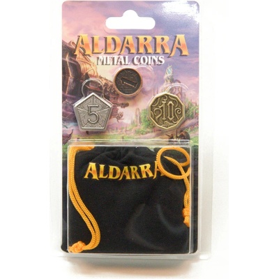 Sordane Publishing Aldarra: Metal Coins & Black Bag