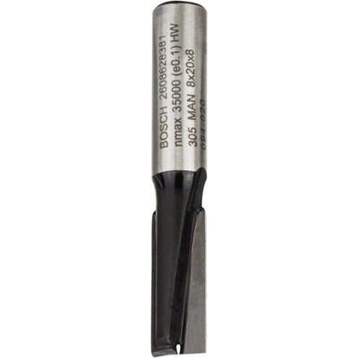 Bosch Accessories 2608628381 drážkovací fréza tvrdokov Délka 51 mm Vnější Ø 8 mm Ø hřídele 8 mm
