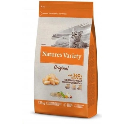 Nature's Variety original cat s kuracím 1,25 kg