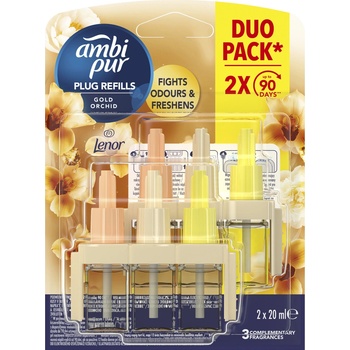 Ambi Pur 3Volution Gold Orchid náplň 2 x 20 ml