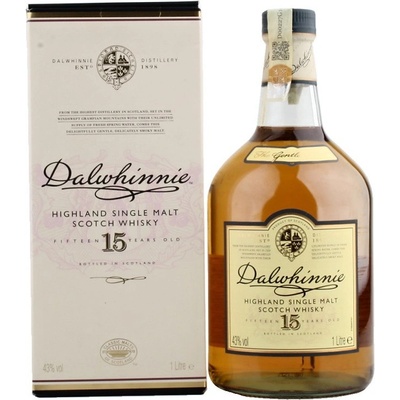 Dalwhinnie 15y 43% 1 l (karton)
