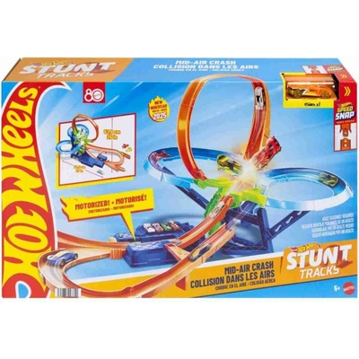 Mattel Hot Wheels® Stunt Tracks srážka ve vzduchu dráha JFD12