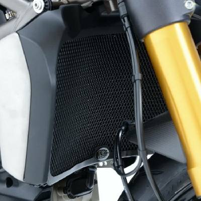 Hliníková mřížka chladiče, DUCATI MONSTER 1200, 821, Supersport, stříbrná