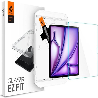 Spigen Стъклен протектор за дисплей на iPad Air 13 2024 от Spigen Glas. TR Ez Fit" - Прозрачен (8809971227438)