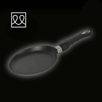AMT 24 см. индукционен тиган за палачинки с мобилна дръжка AMT Gastroguss (AMTI124Z20B)