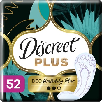 Disccreet Discreet Део Водна Лилия, дамски превръзки, Плюс, 52бр (8006540231746)