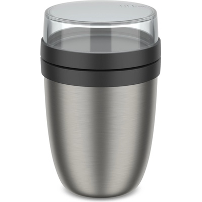 Mepal termoska na jídlo Ellipse dělená 500 + 200 ml Nordic Black