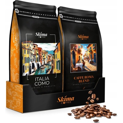 Skimacoffee súprava zrnkovej 2 x 1 kg